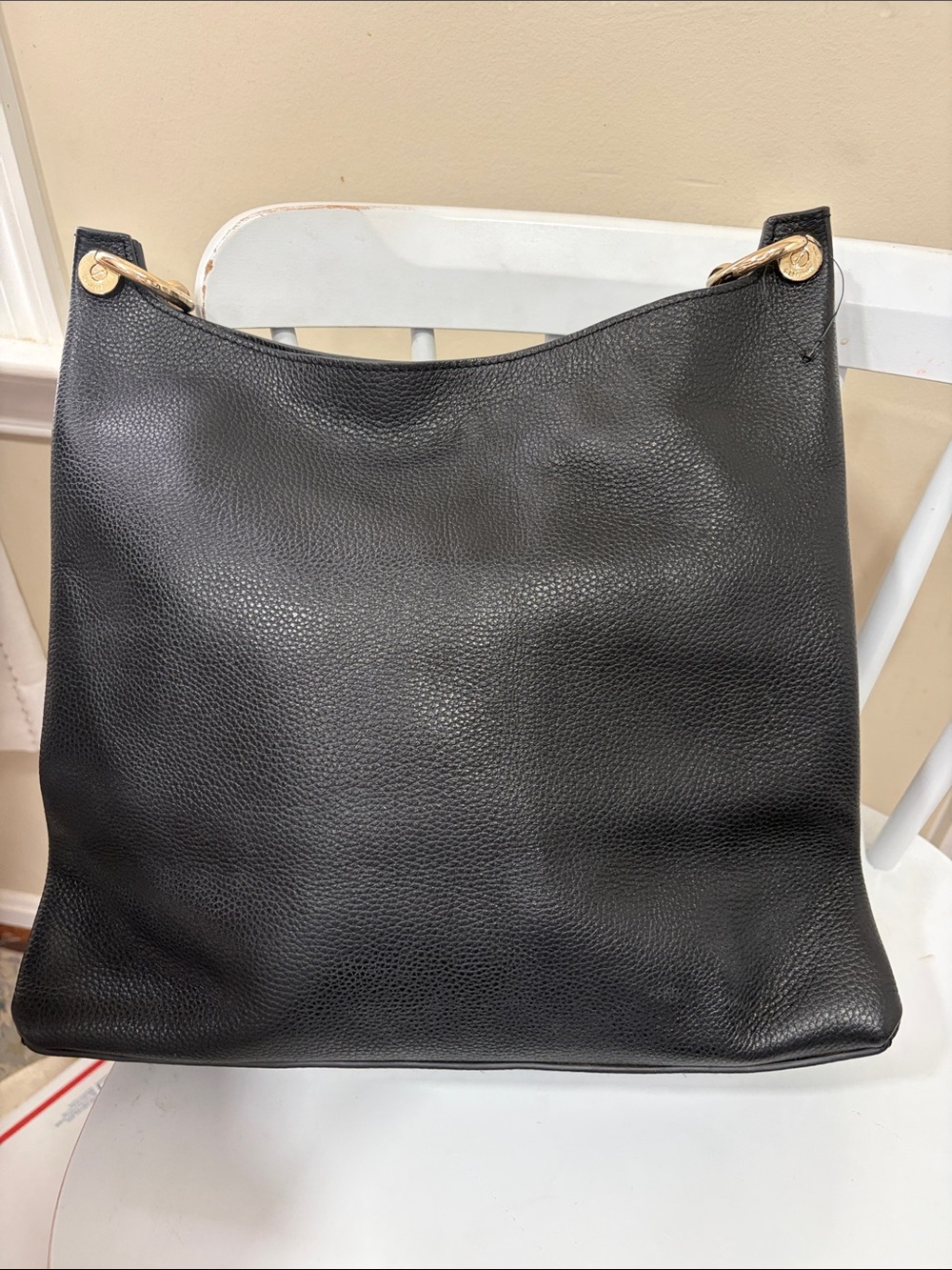 Mulberry Black Leather Shoulder Bag with Gold Hardware - Picture 5 of 9